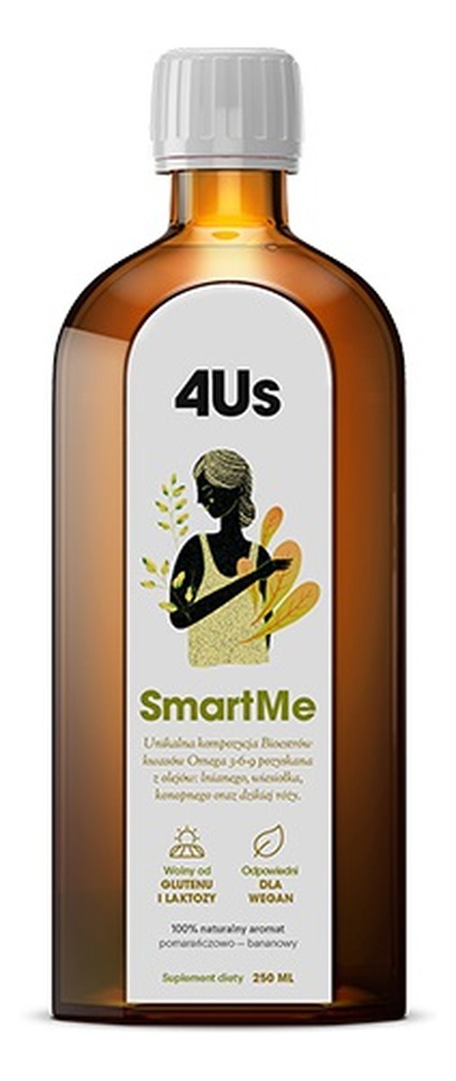 4us smartme bioestry kwasów omega 3-6-9 suplement diety