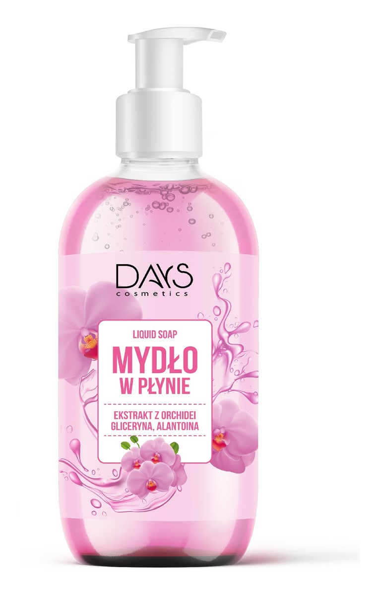 Mydło w płynie z ekstraktem z orchidei