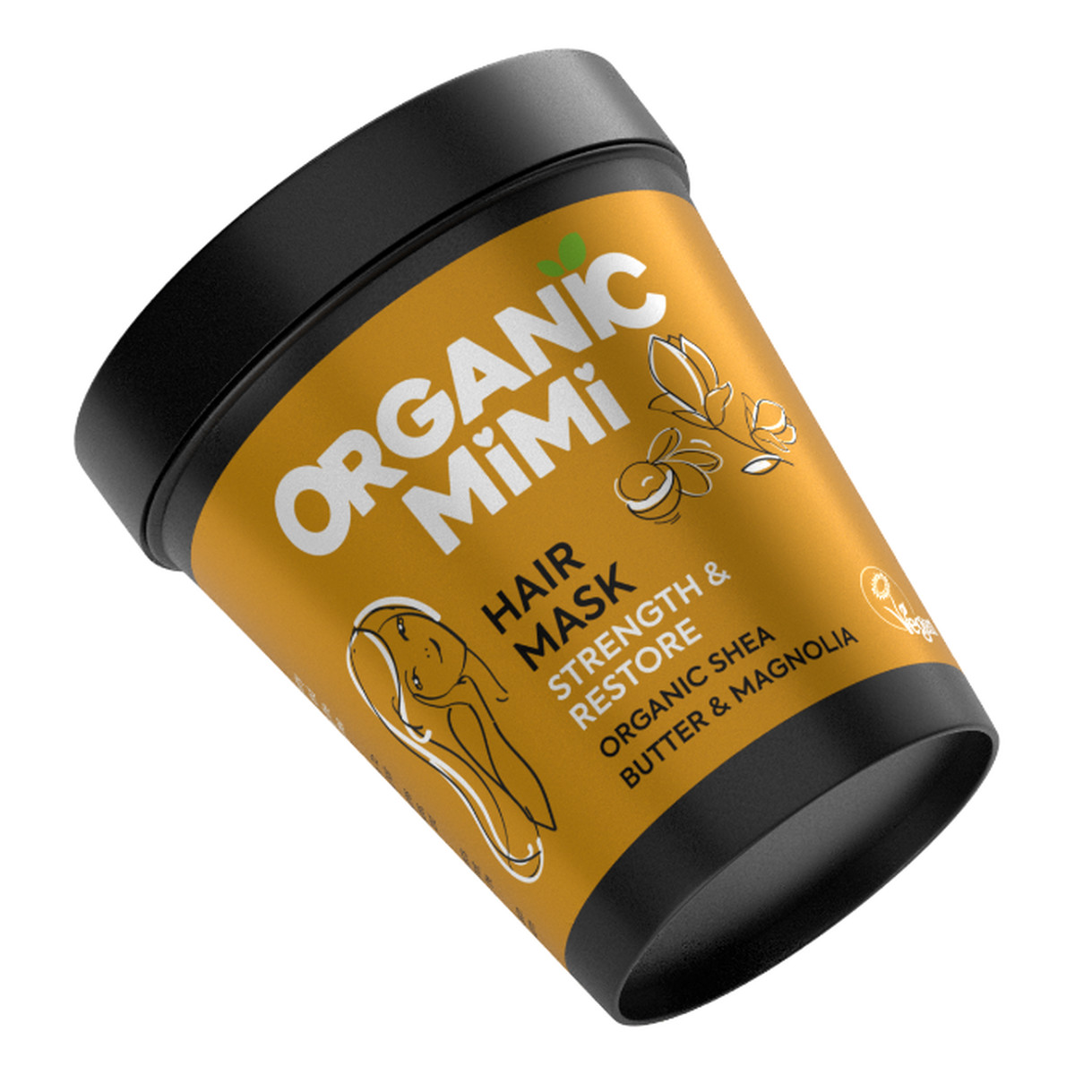 Organic Mimi Maska do włosów Strength Shea i Magnolia 200ml