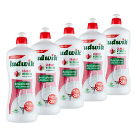 Płyn do naczyń Granat Werbena 5x900g