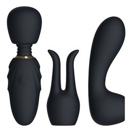 Pocket wand mini masażer łechtaczki black