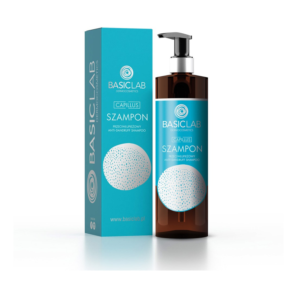 Basiclab Capillus Shampoo szampon przeciwłupieżowy 300ml