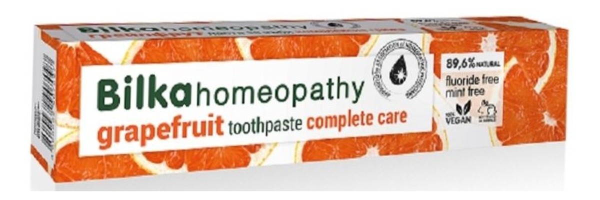 Homeopathy pasta do zębów grejpfrut