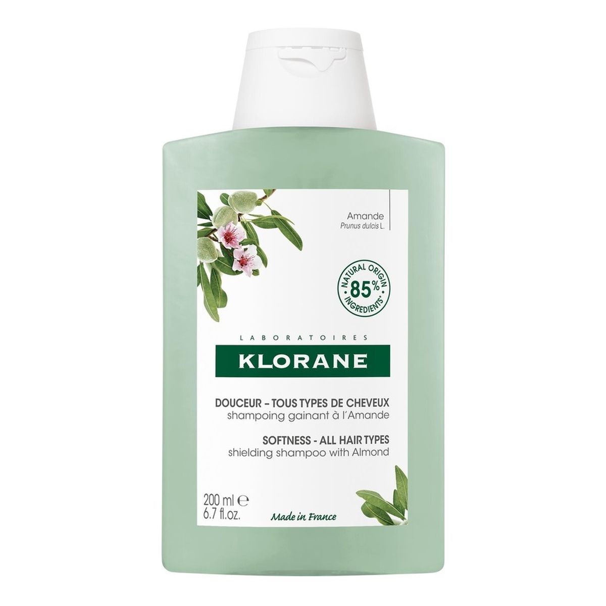 Klorane Shielding shampoo szampon do włosów nadający miękkość 200ml