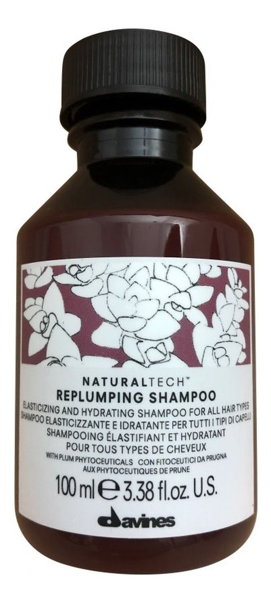 Naturaltech replumping shampoo szampon do włosów cienkich