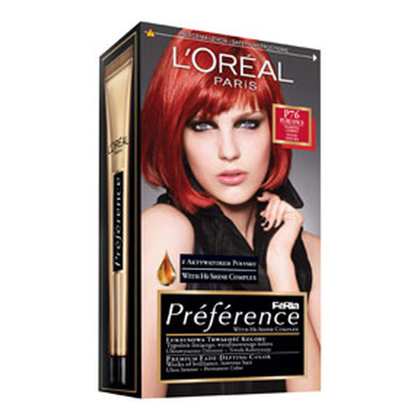 L'oreal paris краска для волос preference color ombres 7 4 красный