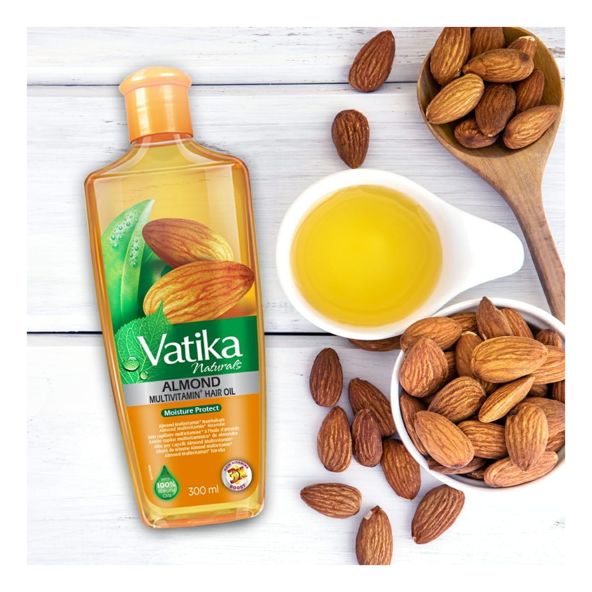 Dabur Vatika Almond Olejek Migdałowy Do Włosów 200ml