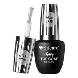 Top Coat Milky No Wipe Top do lakierów hybrydowych