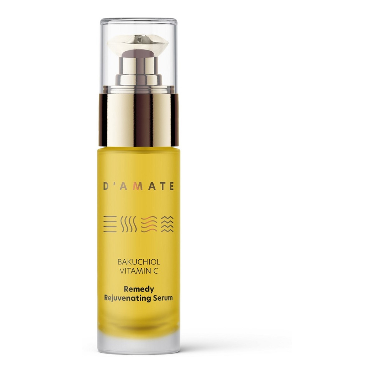 D'AMATE Remedy rejuvenating serum odmładzające serum do twarzy z bakuchiolem i witaminą c 30ml