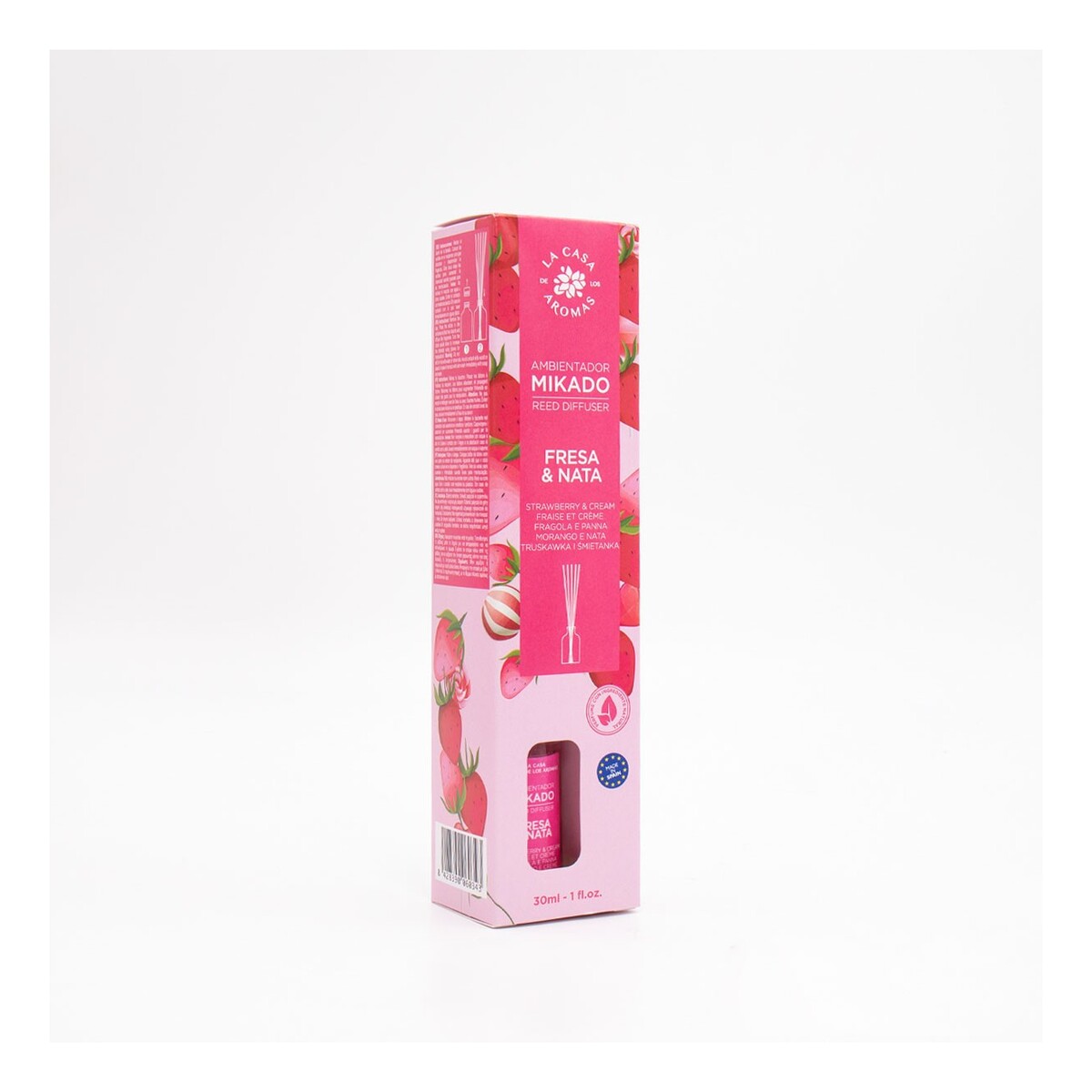 La Casa De Los Aromas Patyczki zapachowe Truskawki i Śmietana 30ml