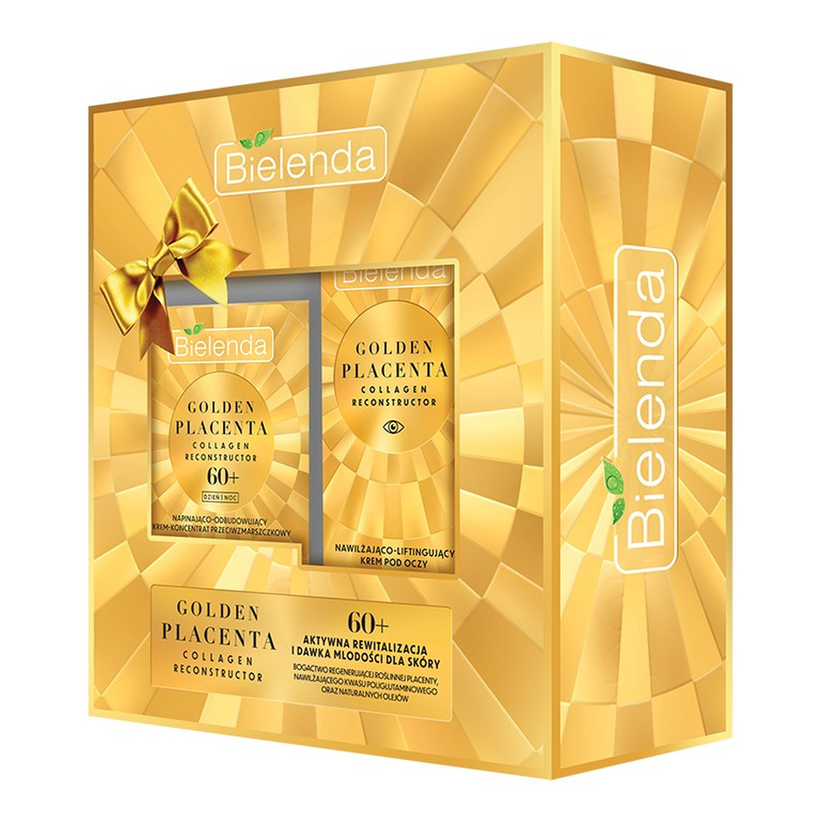 Bielenda Golden Placenta Zestaw prezentowy Krem na dzień i noc + Krem pod oczy