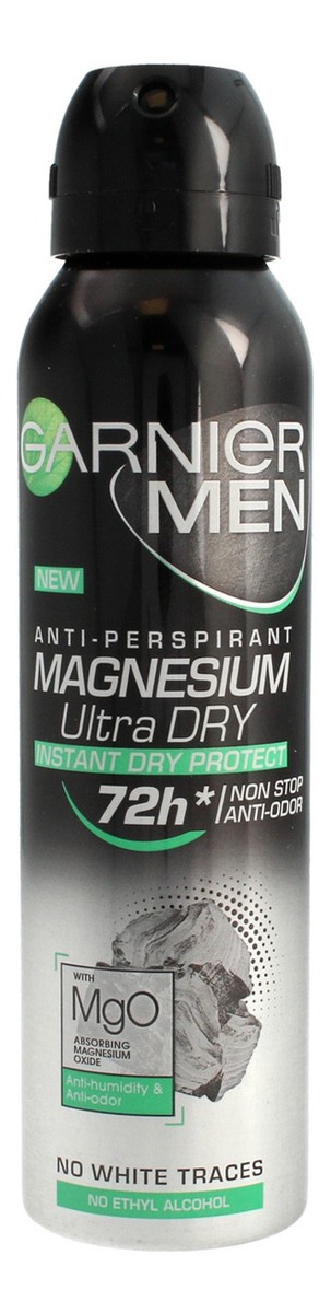 Men Dezodorant w sprayu 72H Magnesium Ultra Dry