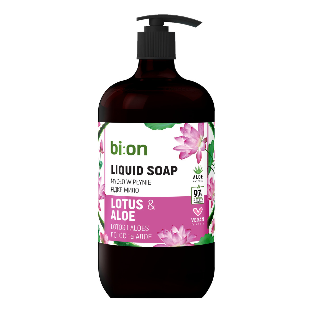 Bio Naturell Kremowe mydło w płynie z pompką Lotos i Aloes 946ml