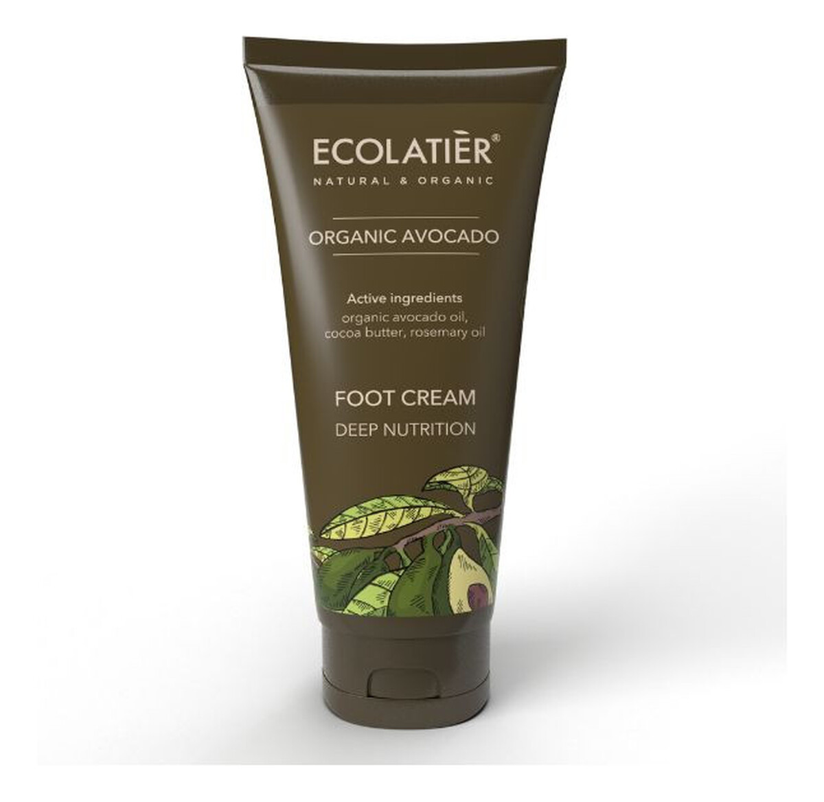Odżywczy krem ​​do stóp Awokado