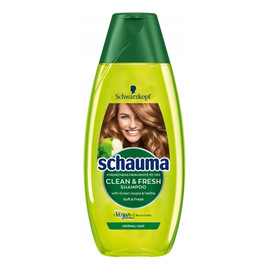 Clean & fresh shampoo szampon do włosów normalnych jabłko & pokrzywa
