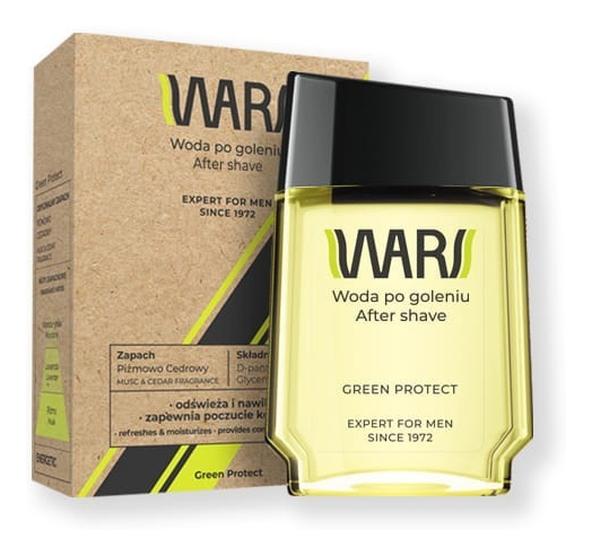Woda po goleniu green protect