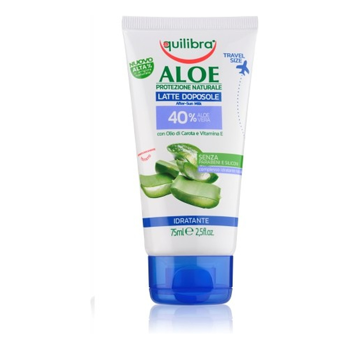 Beauty Formulas EQUILIBRA ALOE.OP Mleczko po opalaniu& new& 75ml