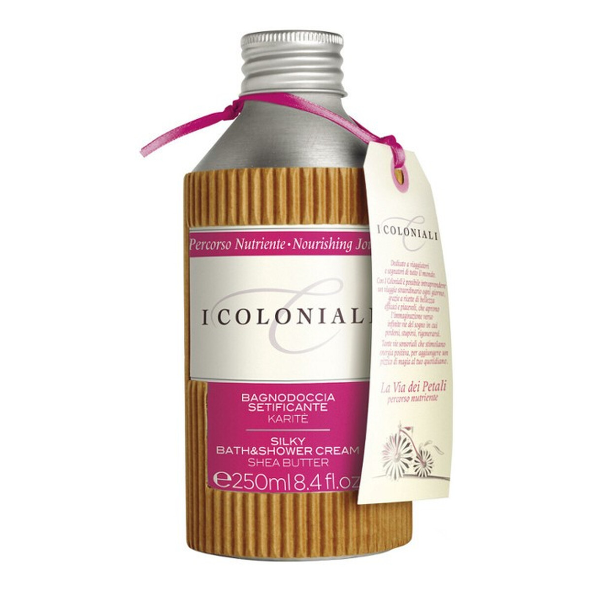 I Coloniali Silky Bath And Shower Cream Płyn do kąpieli i pod prysznic z masłem karite 250ml