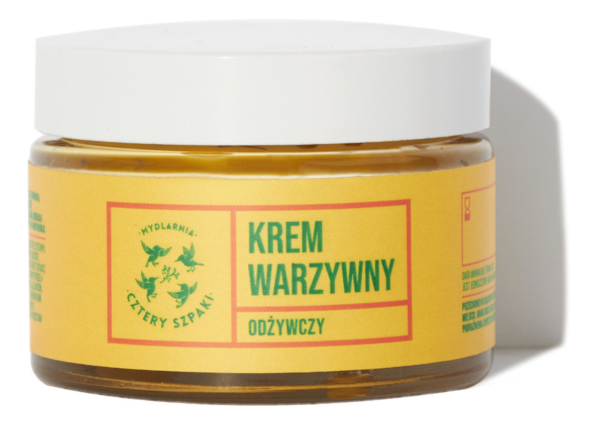 Odżywczy krem warzywny do twarzy