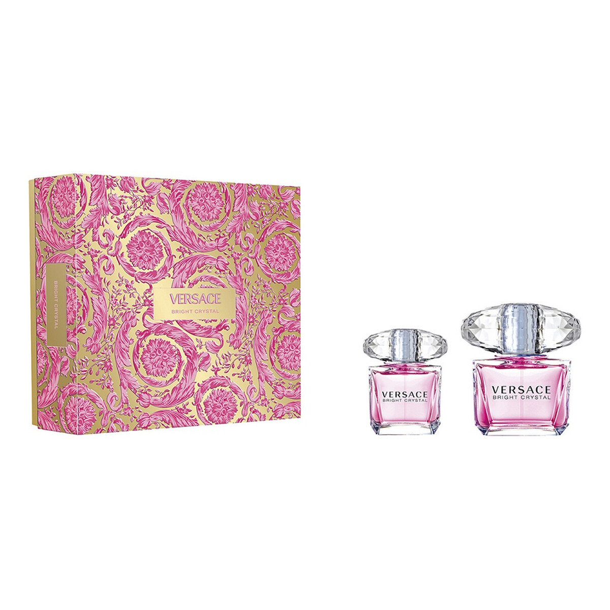 Versace Bright Crystal Zestaw woda toaletowa spray 90ml + woda toaletowa spray 30ml