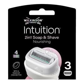 Intuition Nourishing wkłady z 4 ostrzami 3szt