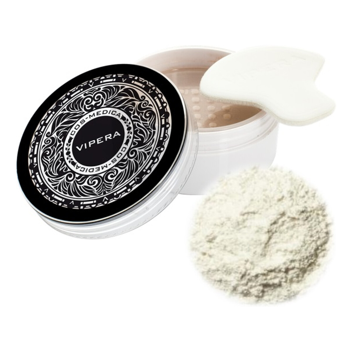 Vipera Derma Powder Silky-Alabaster puder sypki tapioka do cery suchej i normalnej Transparentny 11g