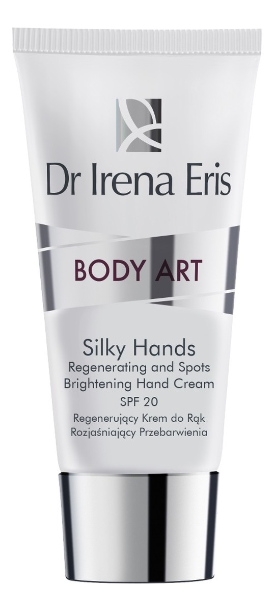 Silky Hands regenerujący krem do rąk rozjaśniający przebarwienia SPF20 Travel Size