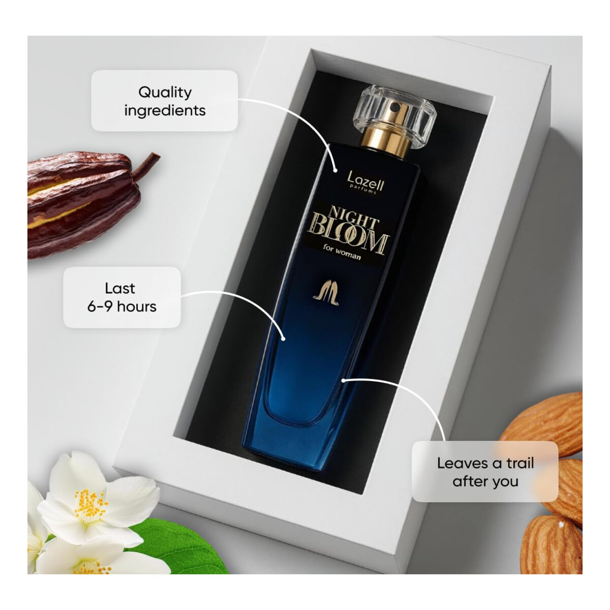 Lazell Night Bloom For Woman Woda perfumowana spray 100ml