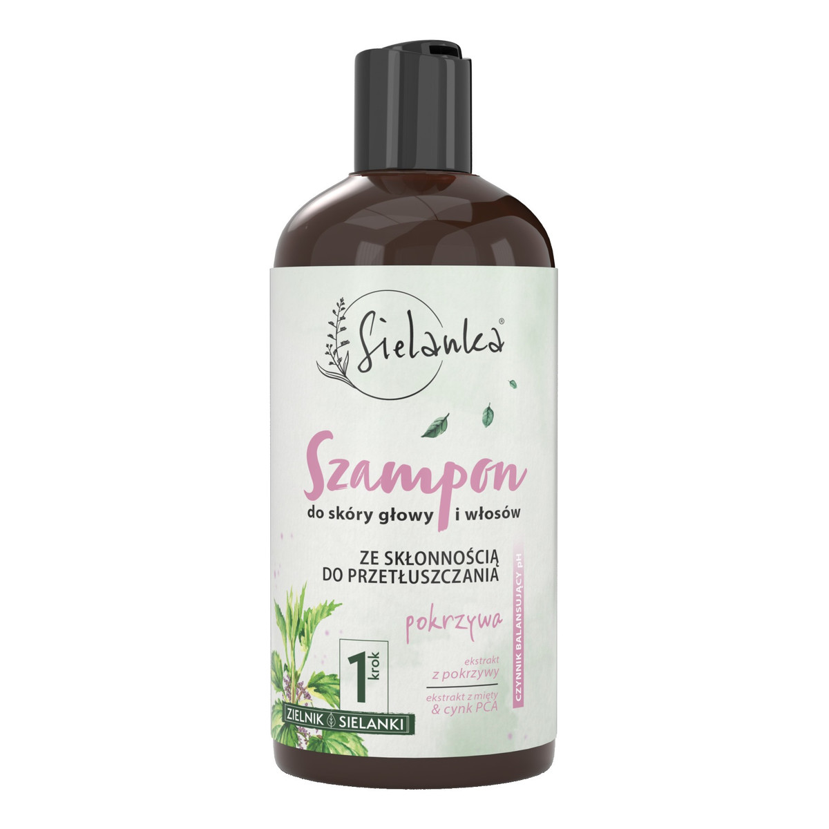 Sielanka Szampon do skóry głowy i włosów z tendencją do przetłuszczania się Pokrzywa 400ml