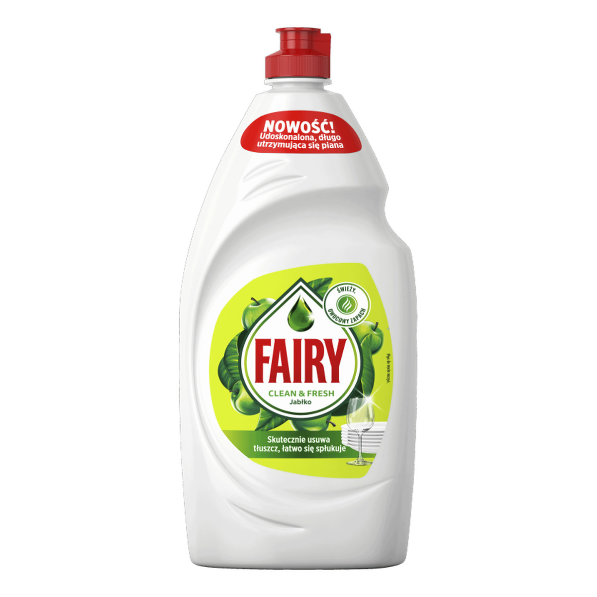 Fairy Clean & Fresh Płyn do mycia naczyń Jabłko 900ml