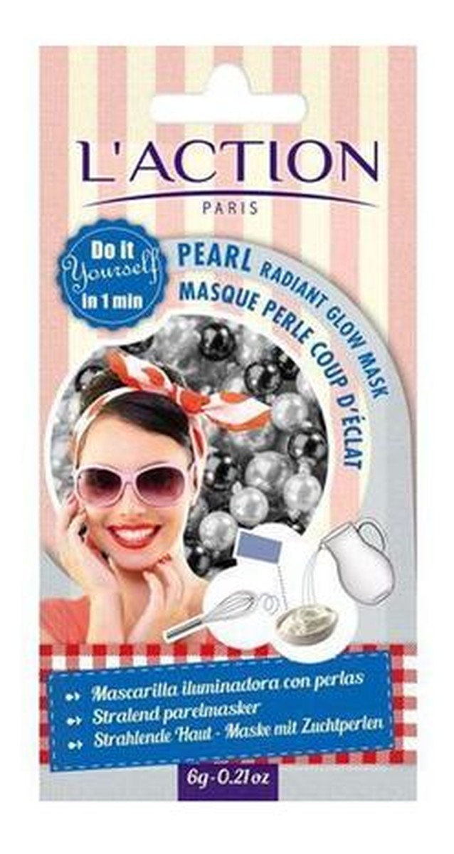 Pearl Radiant Glow Mask Maseczka liftingująco - rozświetlająca do twarzy