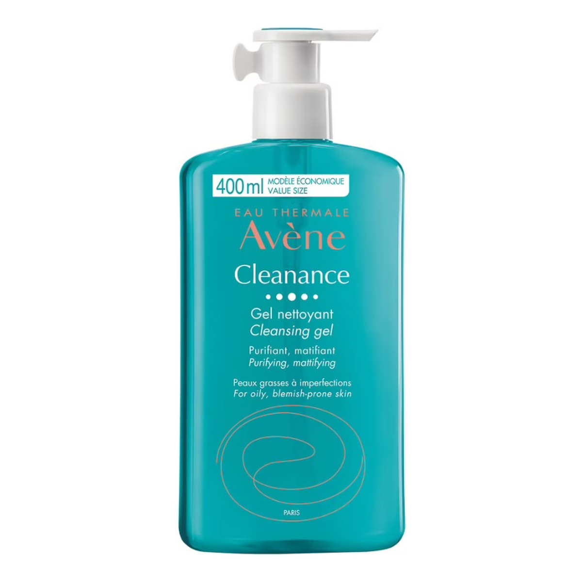 Avene Cleanance Cleansing Gel Żel do mycia twarzy 400ml