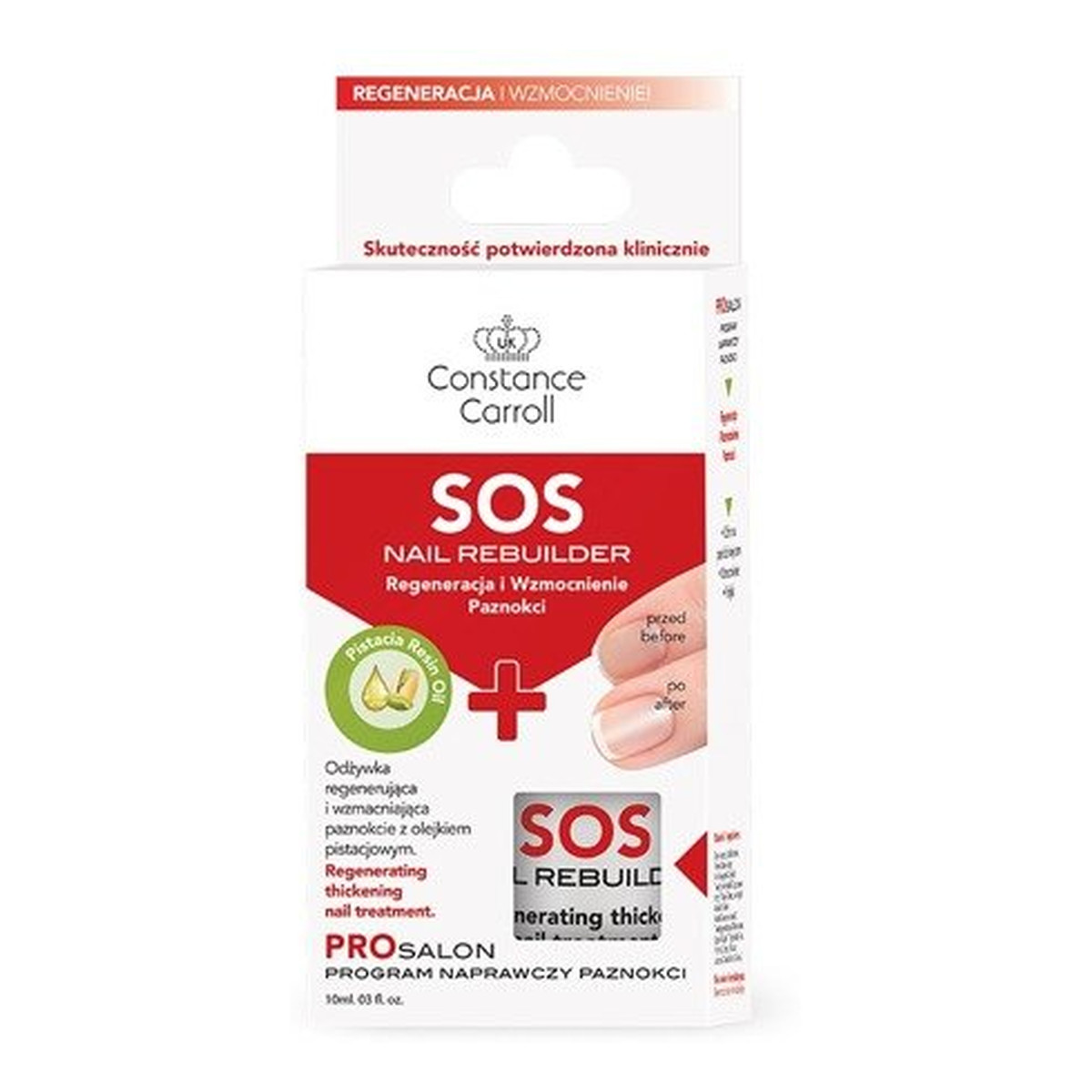 Constance Carroll SOS Nail Rebuilder Odżywka do paznokci 10ml