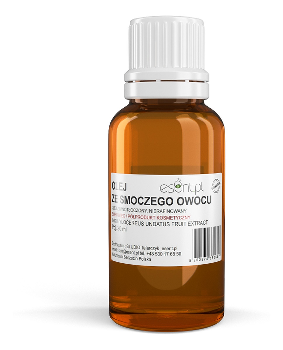 Olej ze smoczego owocu - pitaji Zimnotłoczony Nierafinowany