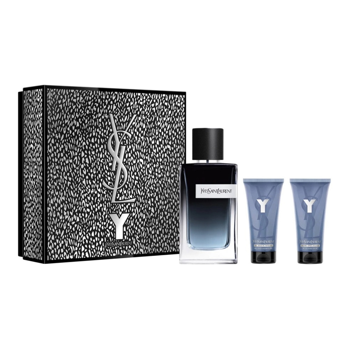 Yves Saint Laurent Y Pour Homme Zestaw woda perfumowana spray 100ml + balsam po goleniu 50ml + żel pod prysznic 50ml