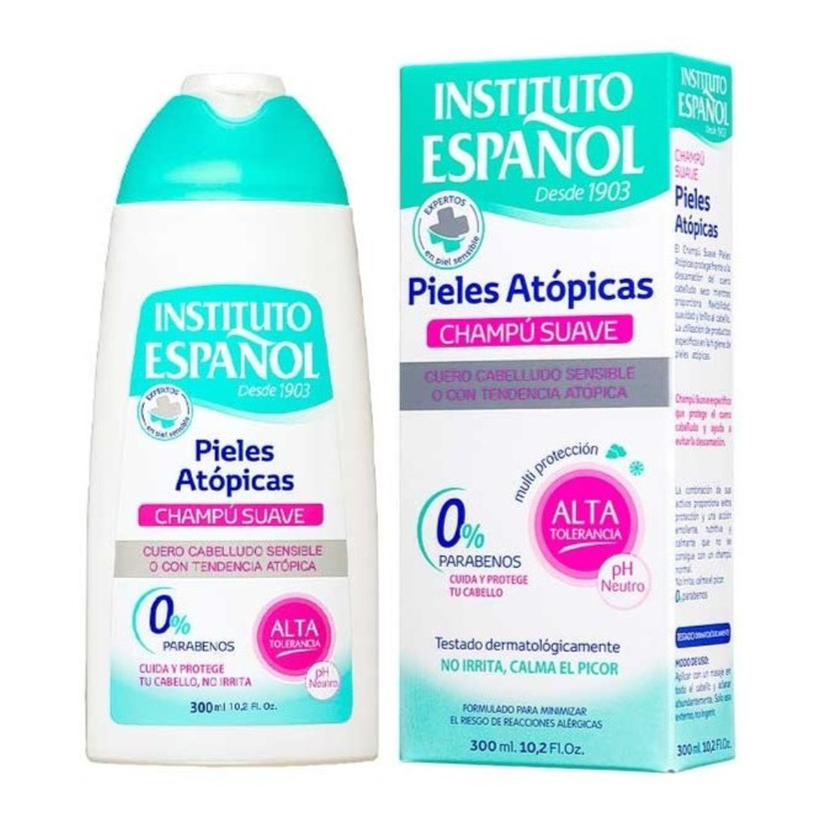 Instituto Espanol Atopic szampon do włosów do skóry atopowej 300ml