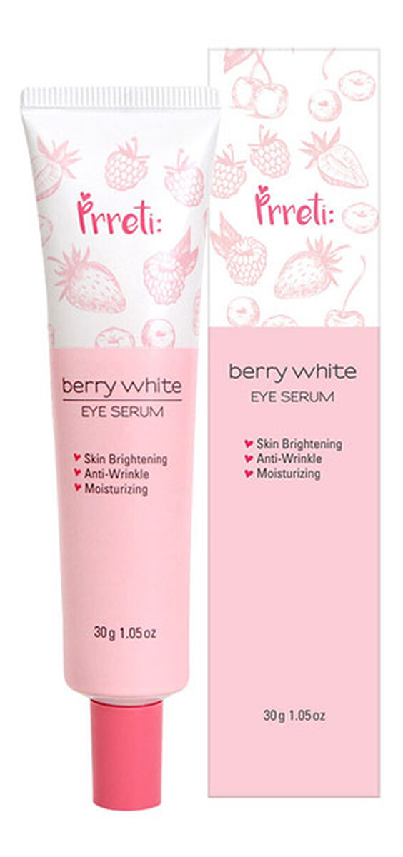 Berry white eye serum rozjaśniające serum pod oczy z ekstraktami owocowymi i witaminami