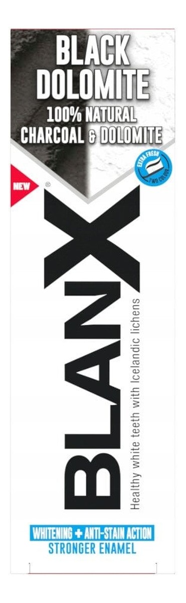 Dolomite Wybielająca pasta do zębów z aktywnym węglem