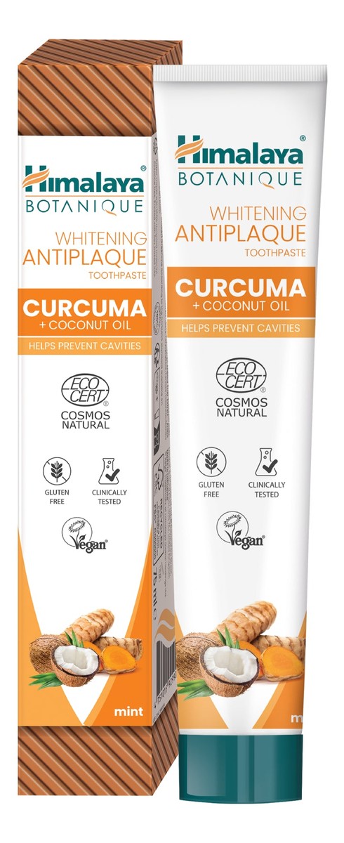 Pasta do zębów wybielająca botaniczna