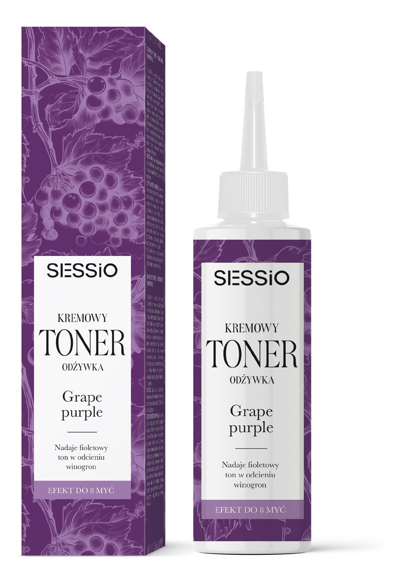 Toner Kremowy Grape Purple