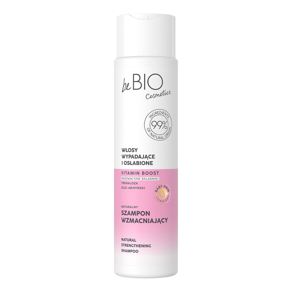 Be Bio Ewa Chodakowska Baby hair complex naturalny szampon wzmacniający do włosów wypadających i osłabionych 300ml