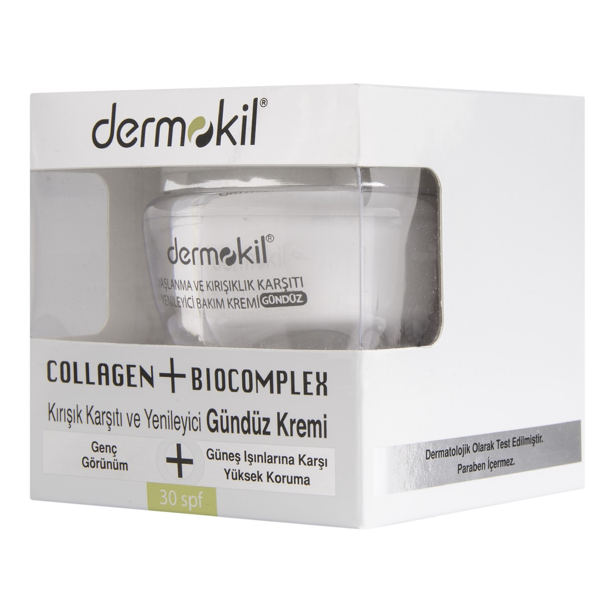 Dermokil Collagen+Biocomplex SPF30 przeciwzmarszczkowy Krem do twarzy ma dzień 50ml
