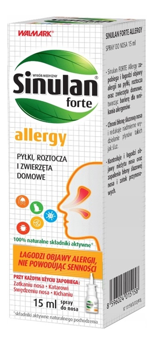 Forte Allergy Spray do nosa