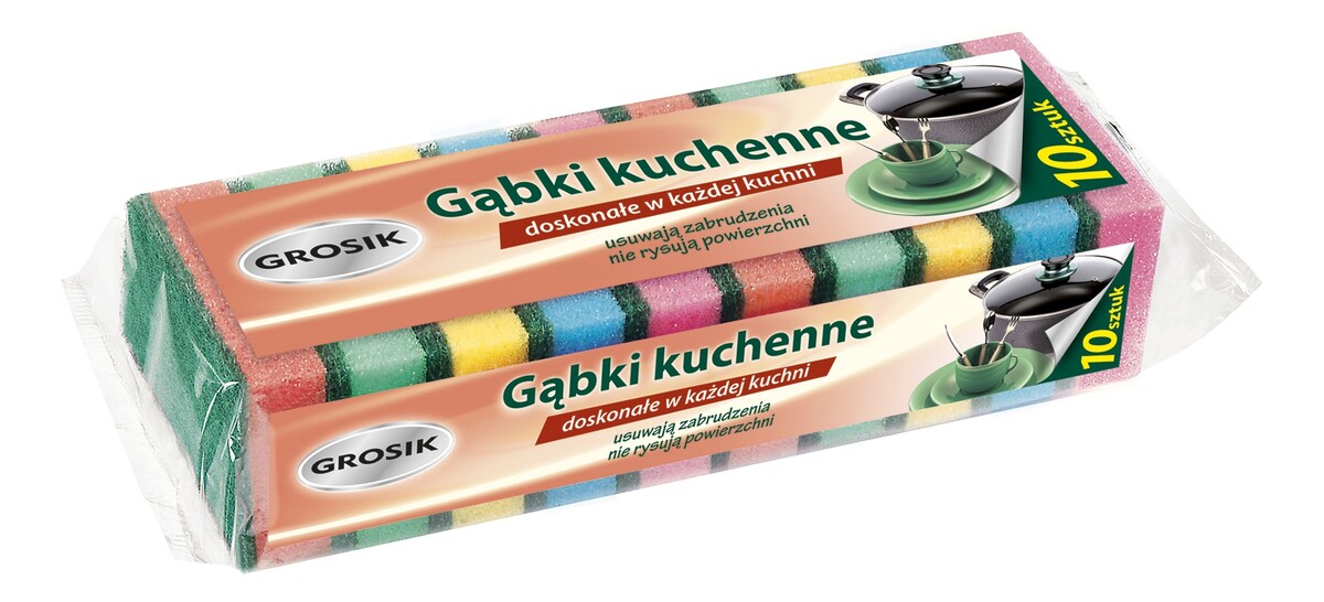 Gąbka kuchenna 10szt