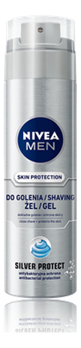 Żel Do Golenia Dla Mężczyzn Silver Protect