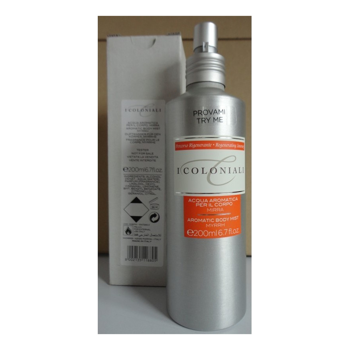 I Coloniali Aromatic Body Mist Perfumowana mgiełka do ciała TESTER 200ml