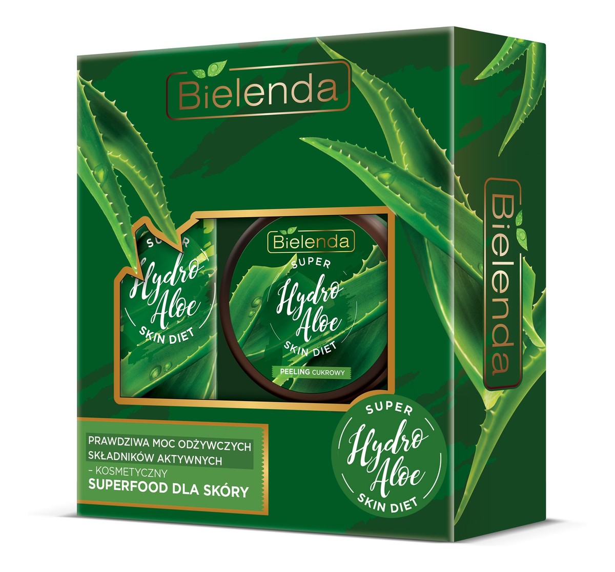 Zestaw nawilżający olejek do kąpieli i pod prysznic 400 ml + peeling cukrowy do ciała 350 g