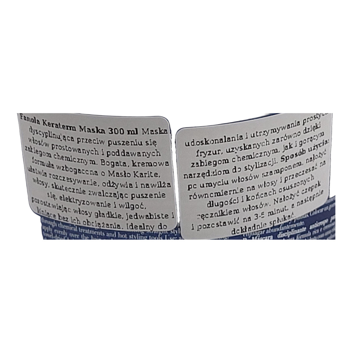 Fanola Keraterm Maska Przeciw Puszeniu Włosów 300ml