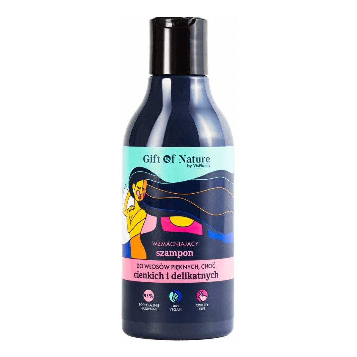 Gift of Nature Wzmacniający szampon do włosów cienkich i delikatnych 300ml