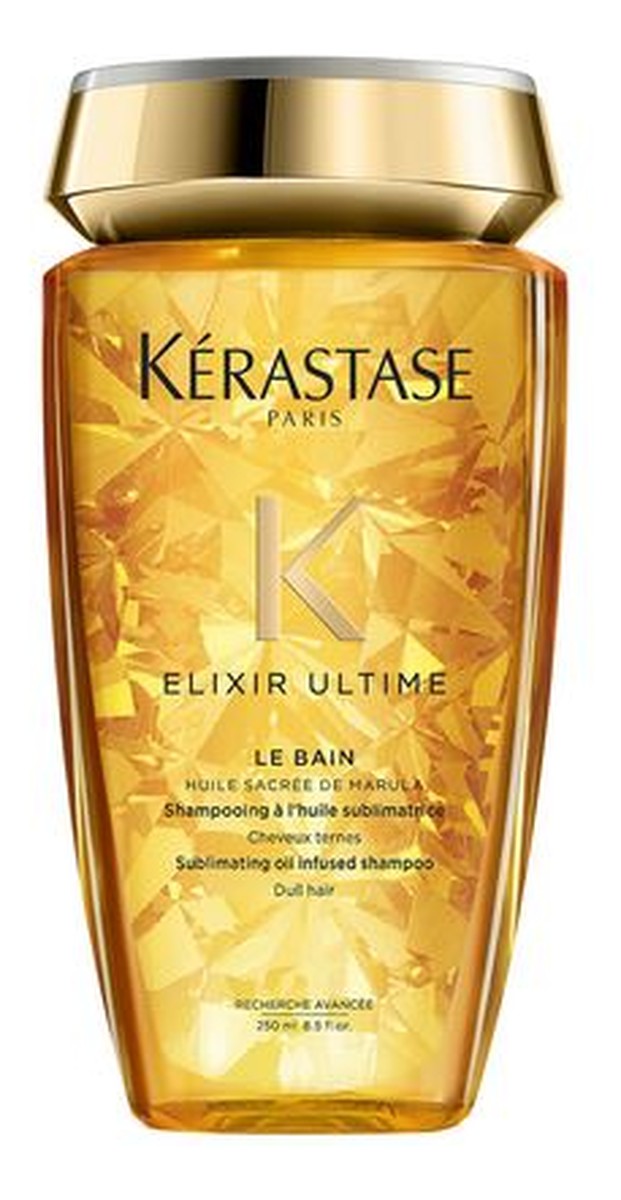 Elixir Ultime Shampoo oczyszczający szampon do włosów wzbogacony olejem marula